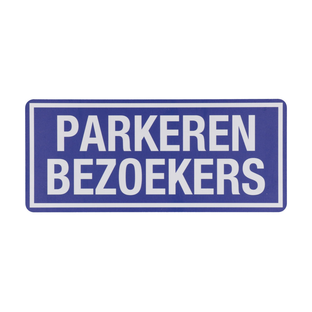 Bord Z150 Parkeren Bezoekers