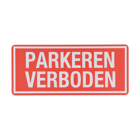 Bord Z144 Parkeren Verboden